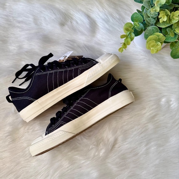 NWT Adidas Originals Nizza RF Core Canvas Sneakers – Men Size 6 & Women Size 7 - Picture 3 of 13